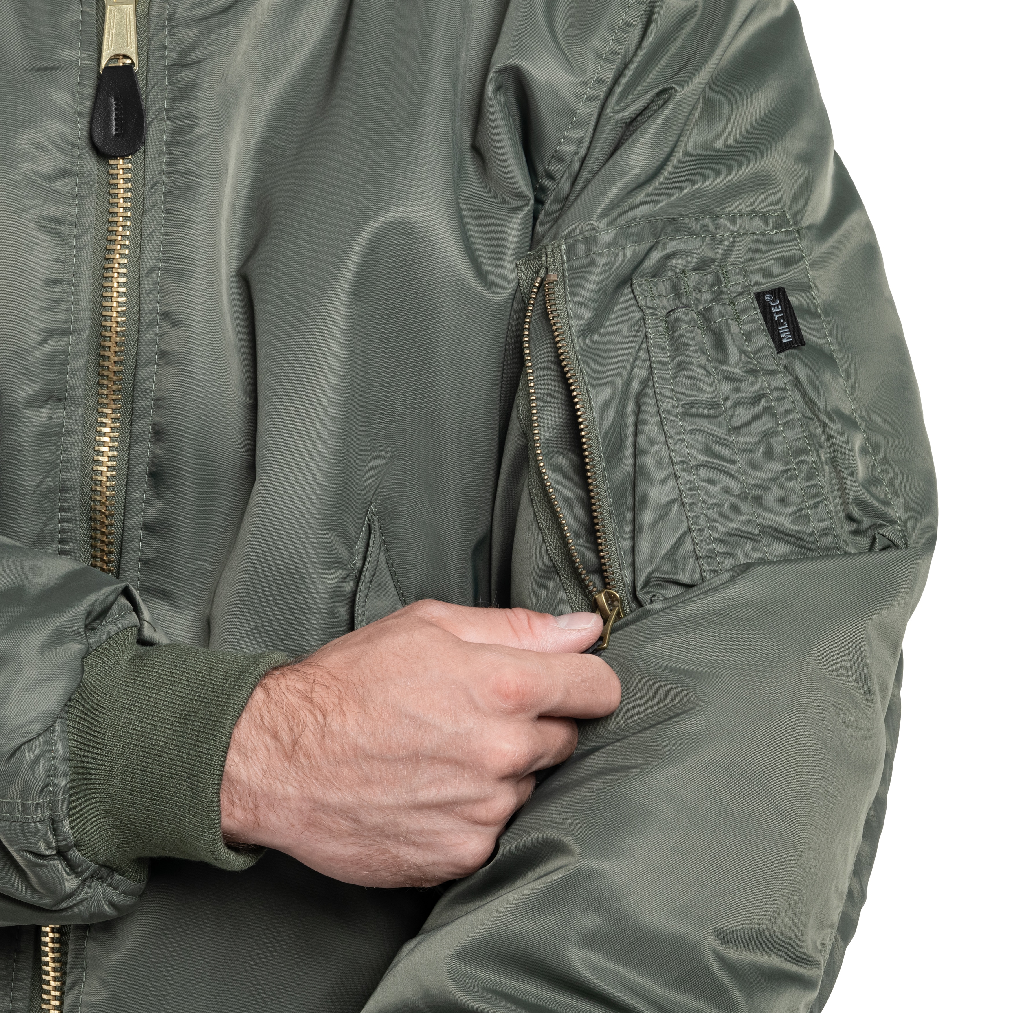 Mil-Tec - MA-1 Flyers Basic - Jacke - Oliv