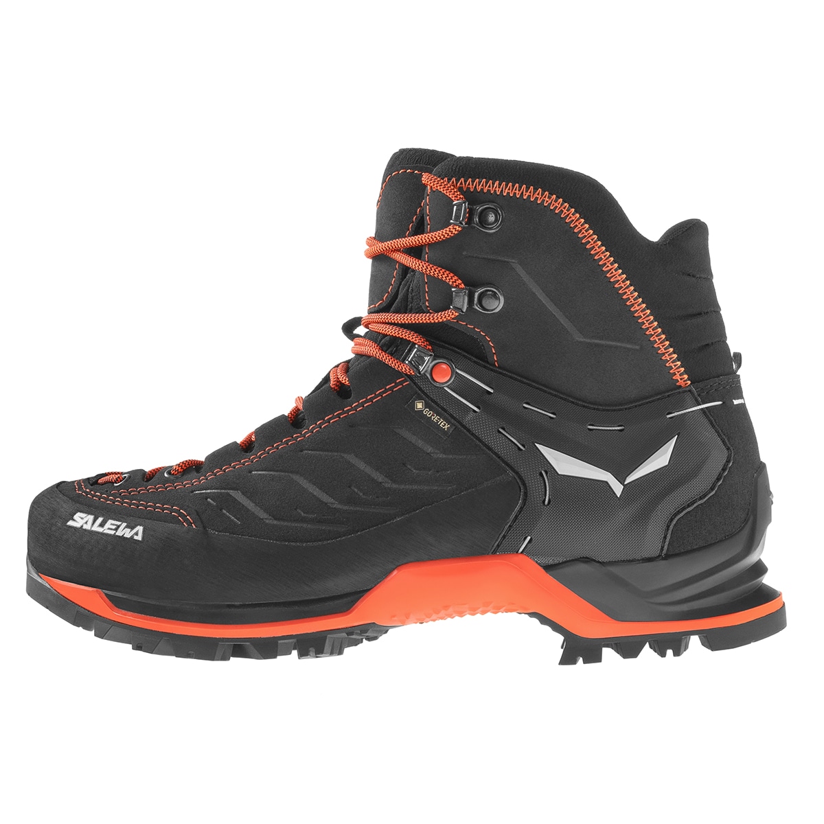 Salewa MTN Trainer MID GTX - Asphalt/Fluo Orange