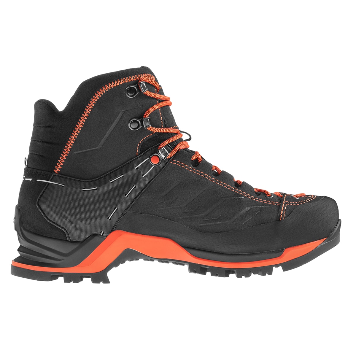 Salewa MTN Trainer MID GTX - Asphalt/Fluo Orange