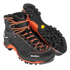 Salewa - MTN Trainer MID GTX Schuhe - Asphalt/Fluo Orange