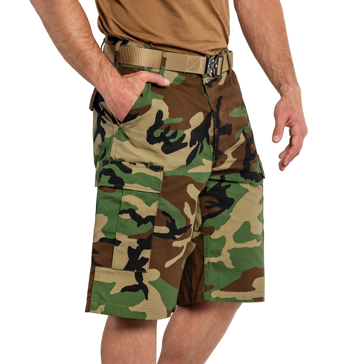 Helikon - BDU PoliCotton Ripstop - Shorts - US Woodland 