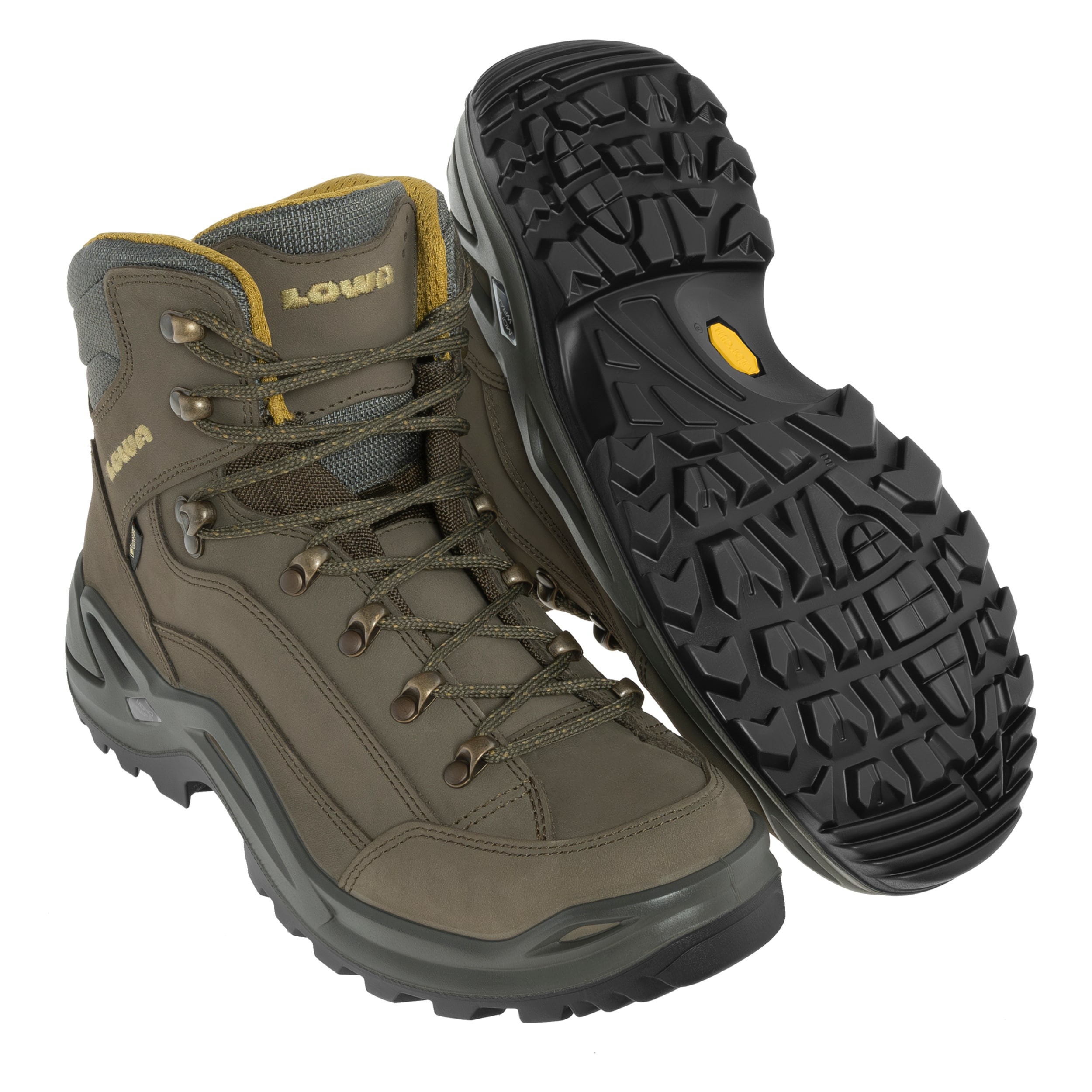 Lowa - Renegade GTX MID - Schuhe - Olive/Mustard