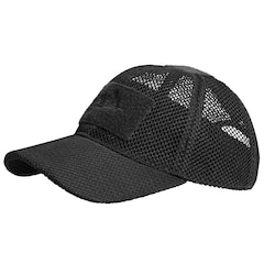 Helikon - Mesh - Basecap mit Klett - Black