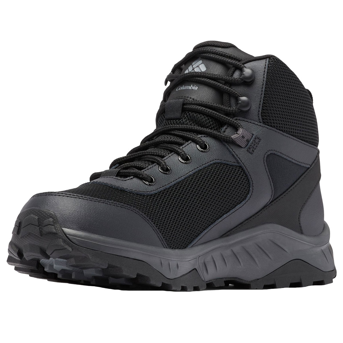 Columbia - Trailstorm Ascend Mid Waterproof - Schuhe - Black/Dark Grey