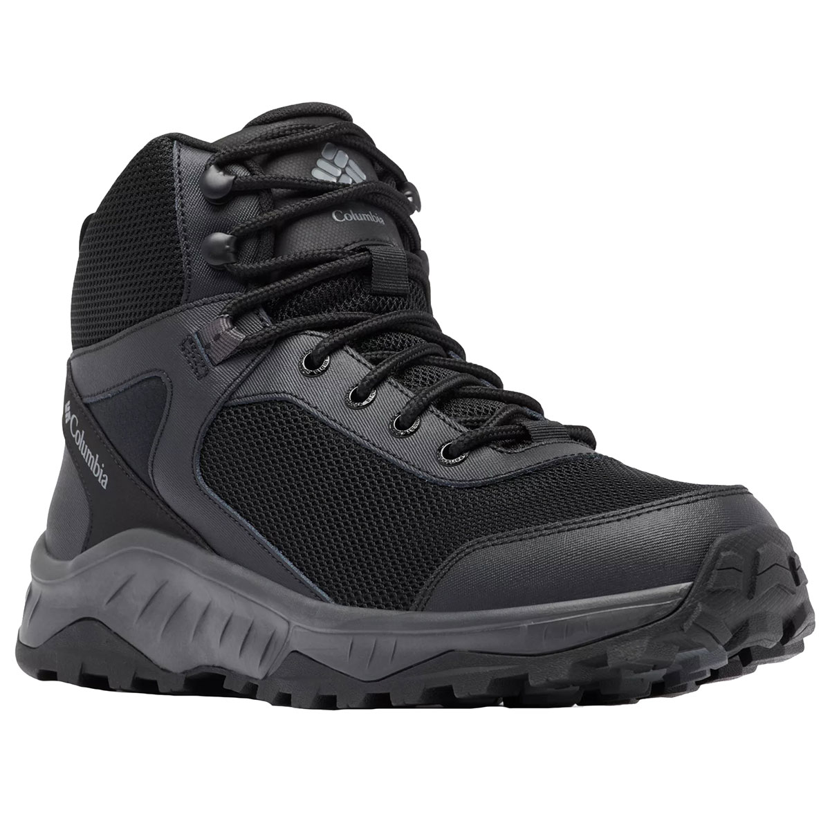 Columbia - Trailstorm Ascend Mid Waterproof - Schuhe - Black/Dark Grey