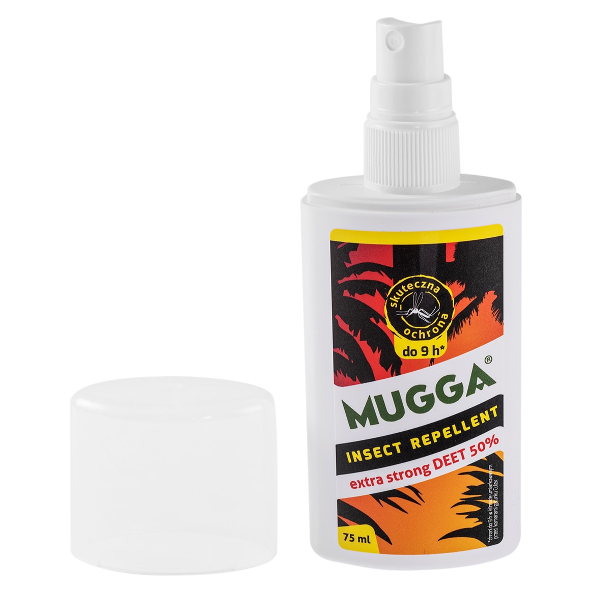 Mugga - DEET 50 % - Extra Strong Spray - Mückenschutz und Mittel gegen Insekten 75 ml