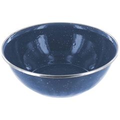 Highlander - Outdoor Deluxe - Tiefe Stahlschüssel - Navy