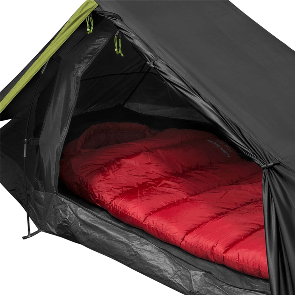 Highlander - Outdoor Blackthorn 1 XL - 1-Personen Zelt - Black