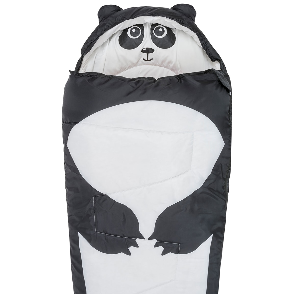 Highlander - Outdoor Creature Kids Panda 300 - Mumienschlafsack - Black