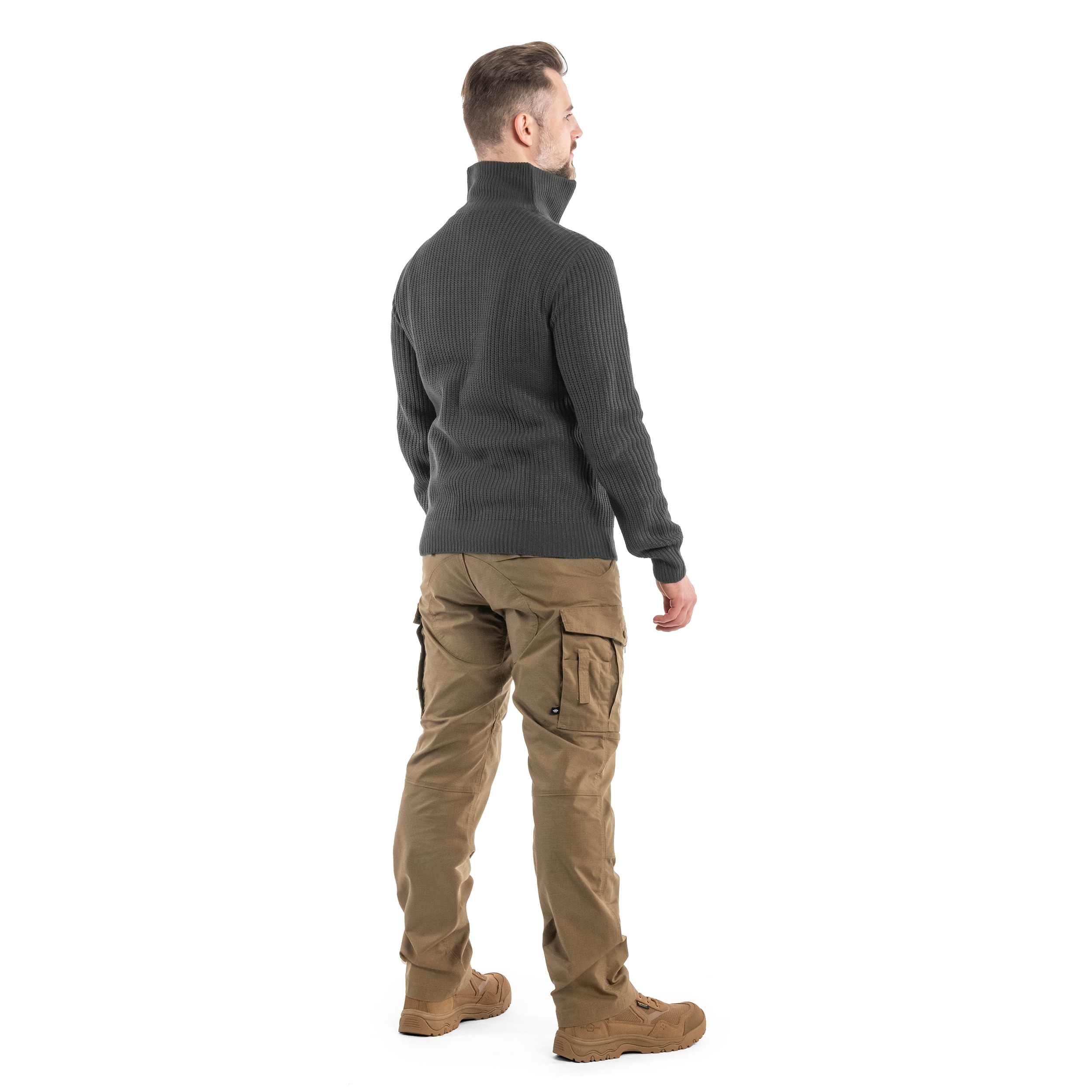 Brandit - Marine Troyer Pullover - Pullover - Anthracite