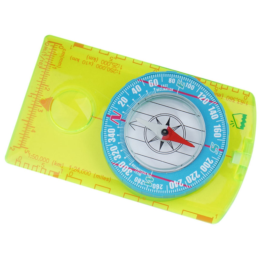 UST - Hi Vis Deluxe Map Compass - Kartenkompass - Blau