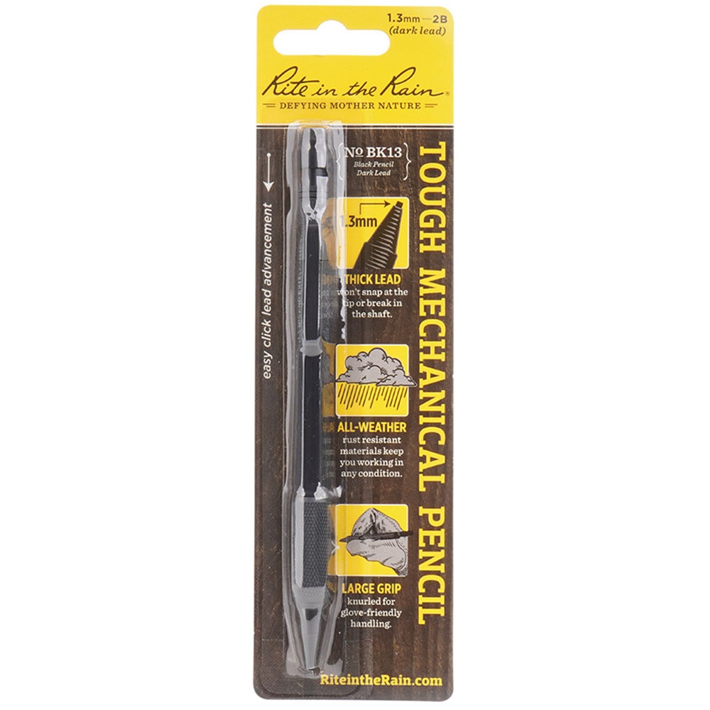 Rite in the Rain - Mechanical Clicker Pencil - Bleistift - Black