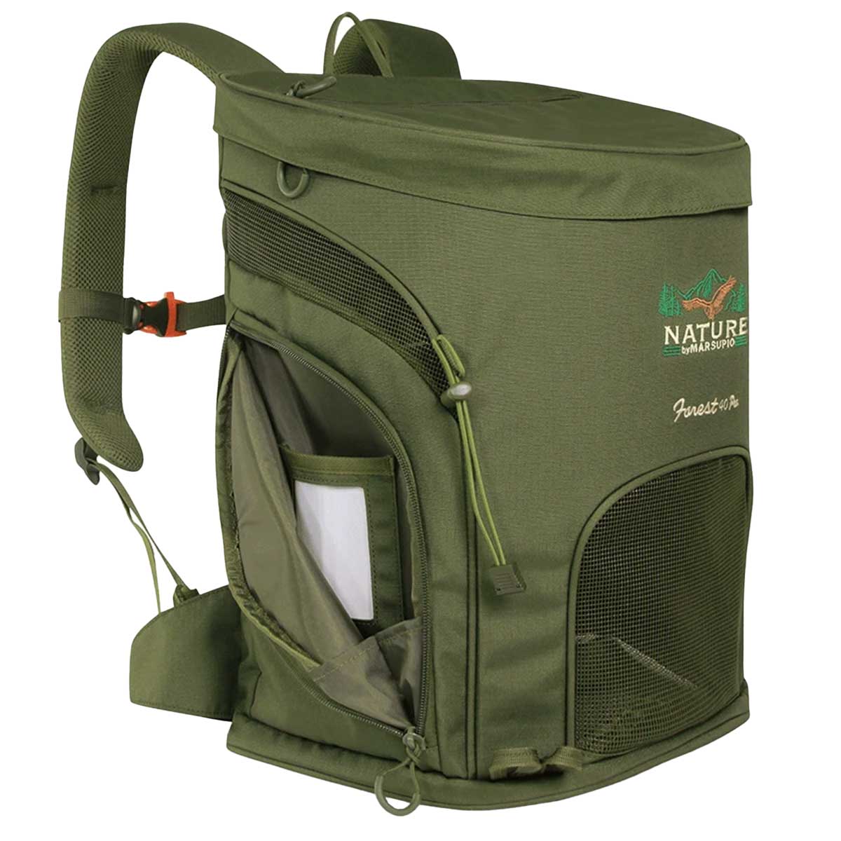 Nature by Marsupio - Forest 40 PRO - Pilz-Rucksack 40 l - Olive