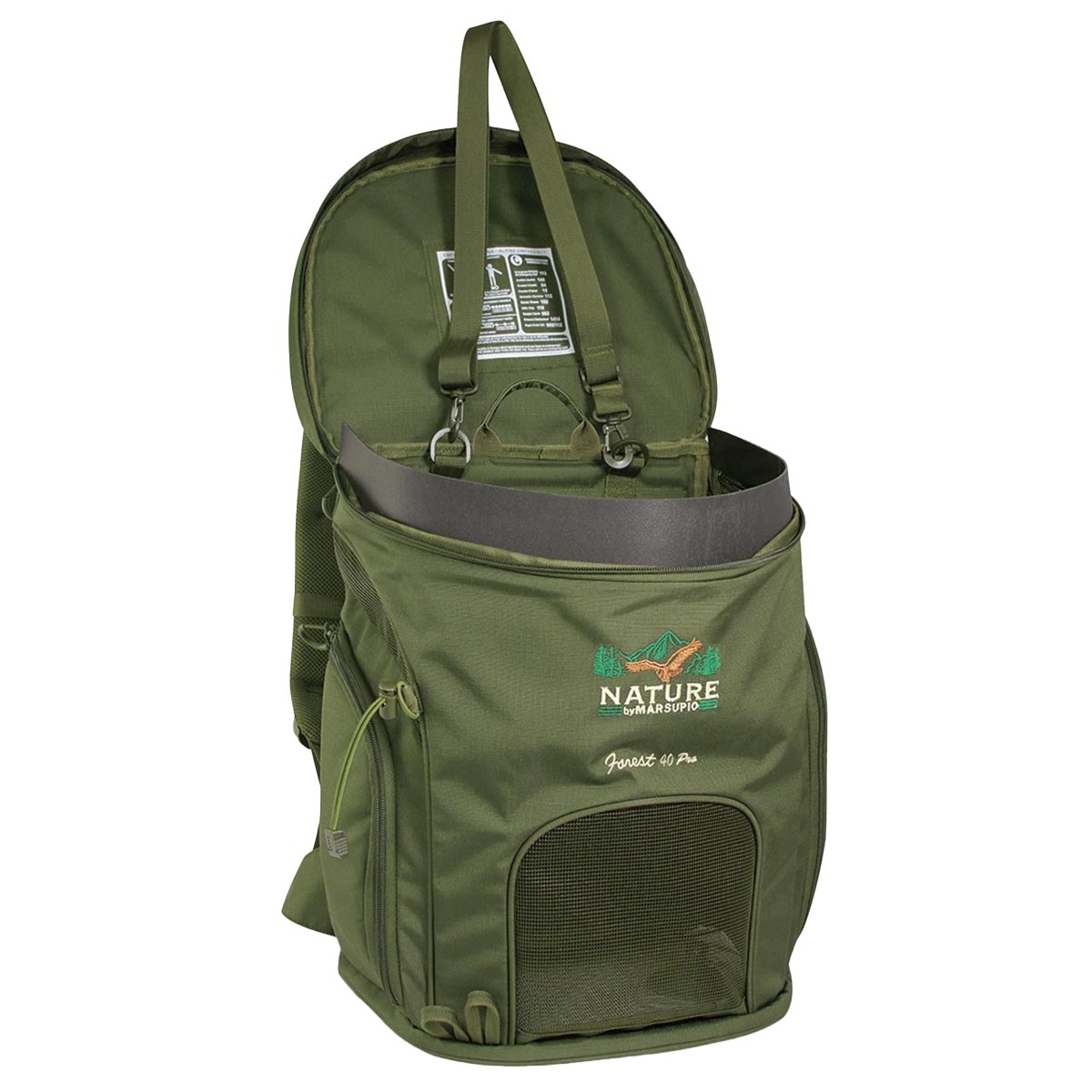 Nature by Marsupio - Forest 40 PRO - Pilz-Rucksack 40 l - Olive