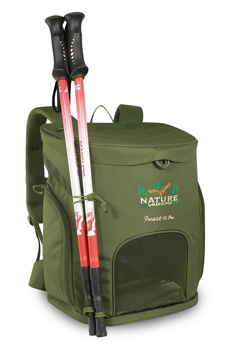 Nature by Marsupio - Forest 40 PRO - Pilz-Rucksack 40 l - Olive