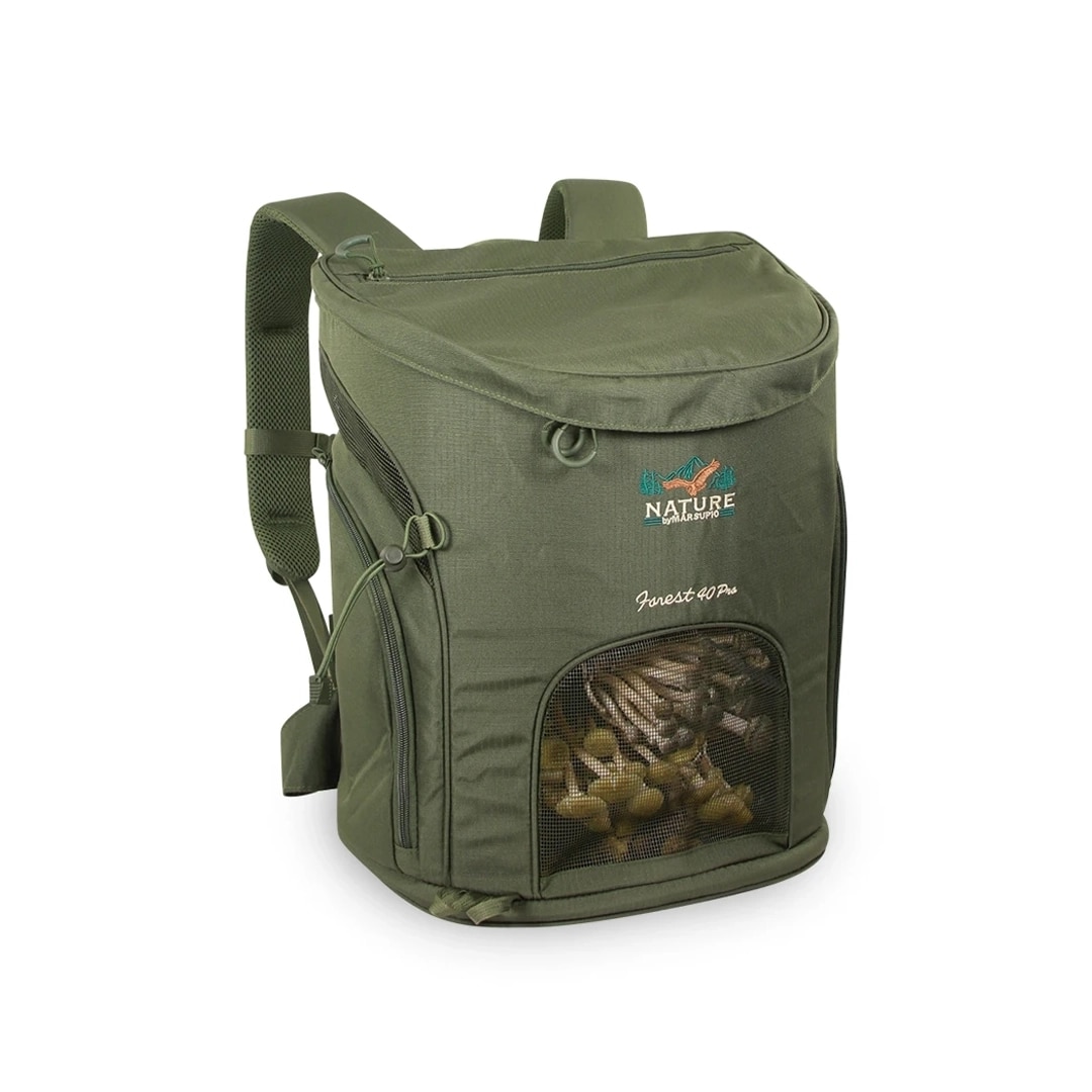 Nature by Marsupio - Forest 40 PRO - Pilz-Rucksack 40 l - Olive