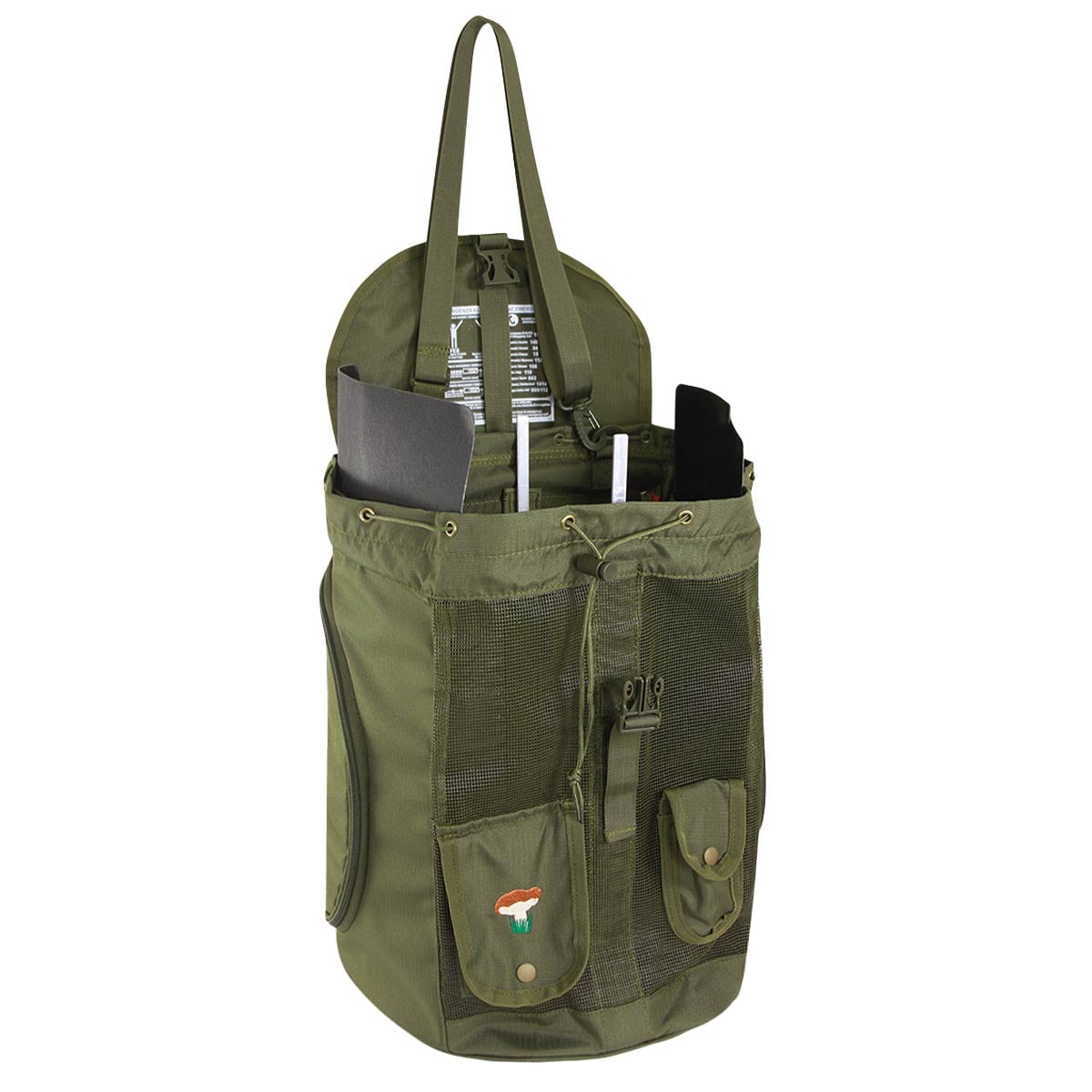 Nature by Marsupio - Forest 35 Bis - Pilz-Rucksack 35 l - Olive