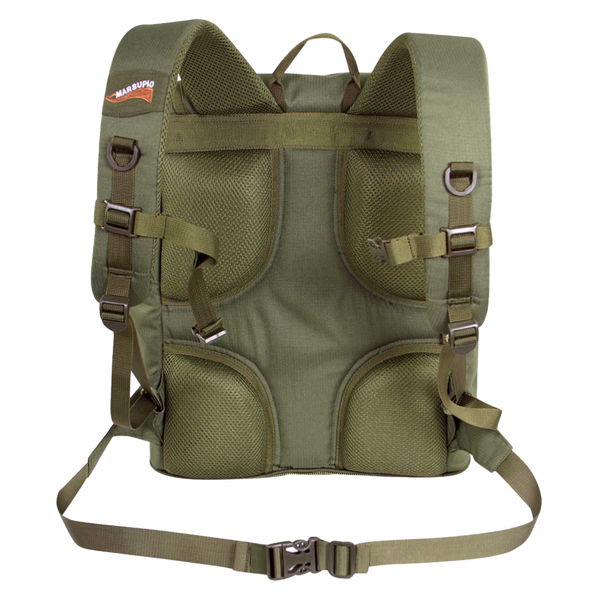 Nature by Marsupio - Forest 35 Bis - Pilz-Rucksack 35 l - Olive