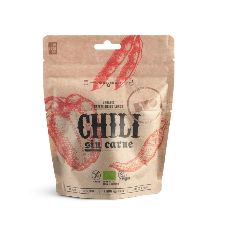 LYOFOOD - Gefriergetrocknete Lebensmittel - Bio Chili Sin Carne 58 g 