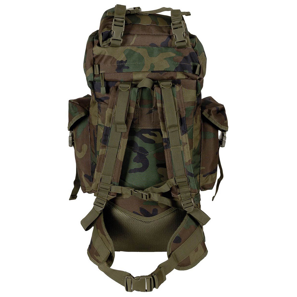 MFH - BW Combat MOLLE - Taktischer Rucksack 65 l - Woodland