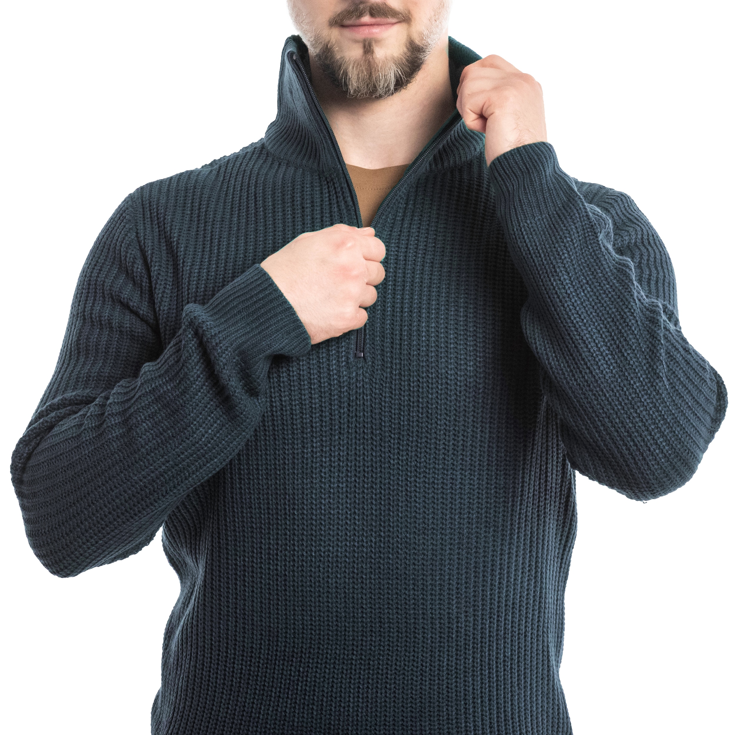 Brandit - Marine Troyer Pullover - Pullover - Navy