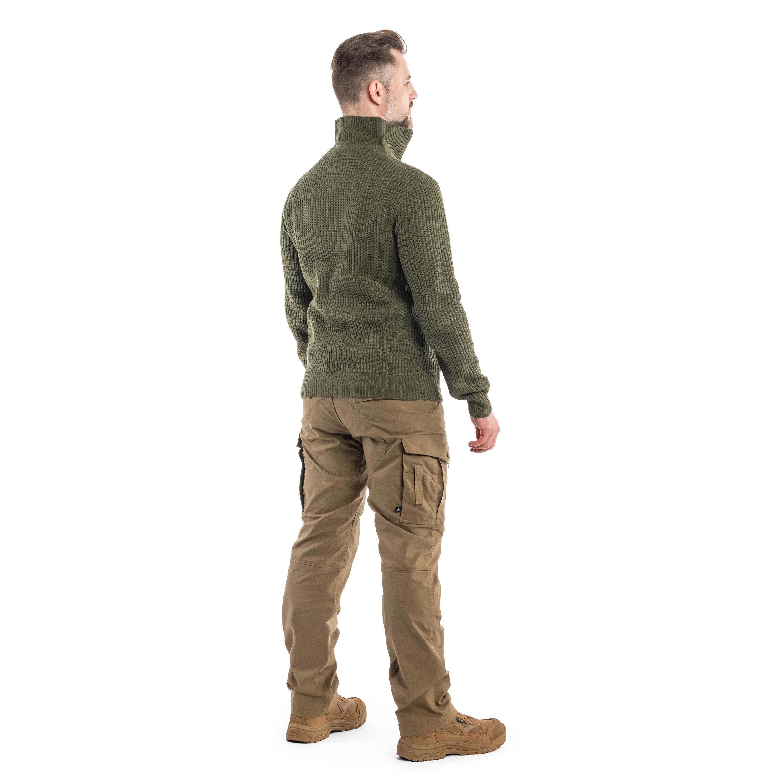 Brandit - Marine Troyer Pullover - Pullover - Olive