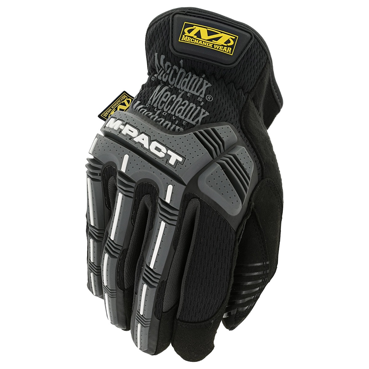 Mechanix Wear - M-Pact Open Cuff - taktische Handschuhe - Black/Grey