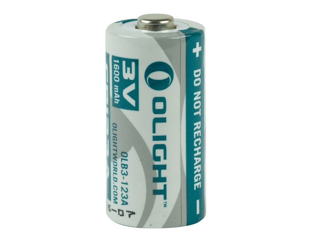 Olight - CR123A Li-Fe 1600 mAh - Akku 3V