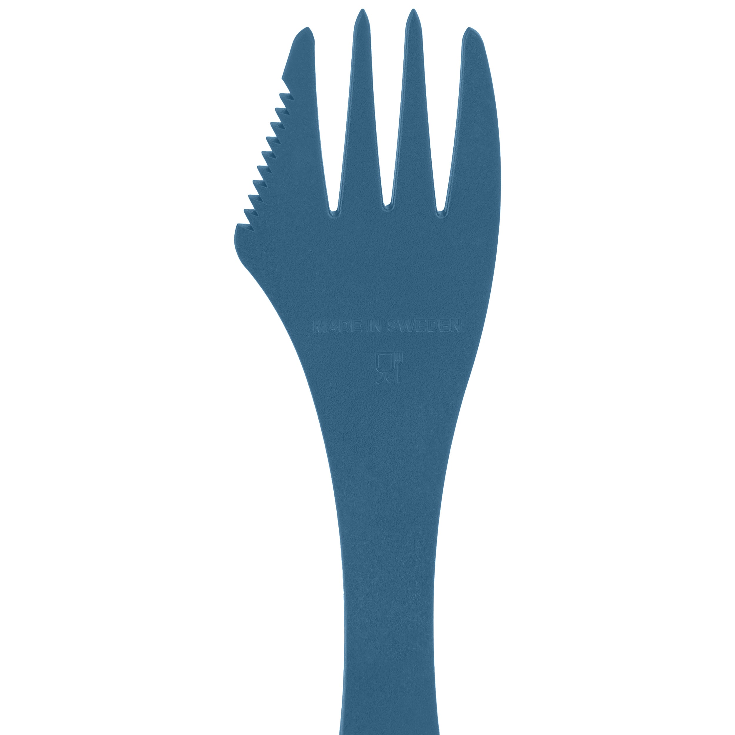 Spork Light My Fire - 3-in-1-Löffel-Gabel-Messer-Kombination - Bio - Hazy Blue