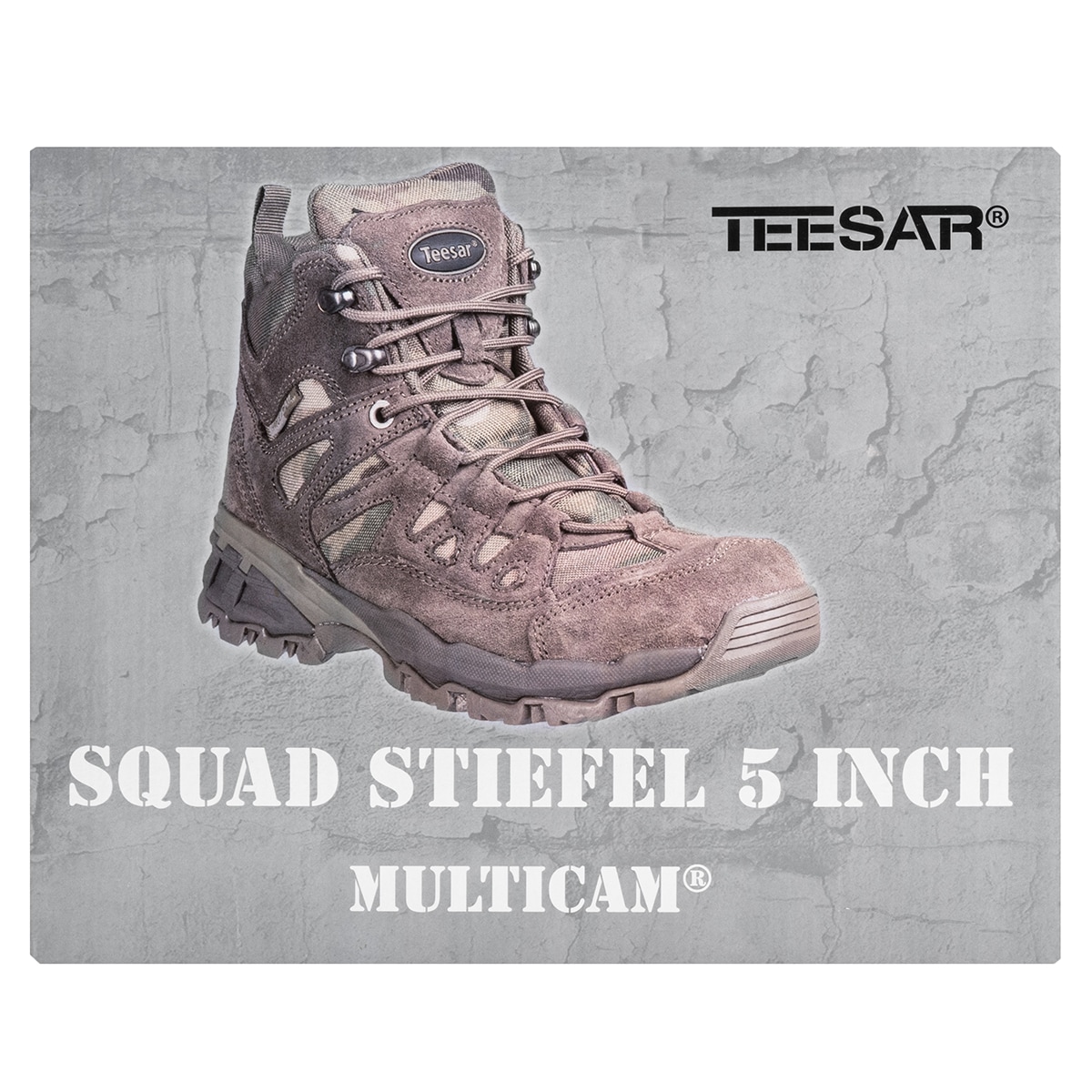 Mil-Tec - Teesar Squad 5'' - Taktische Stiefel - Multicam