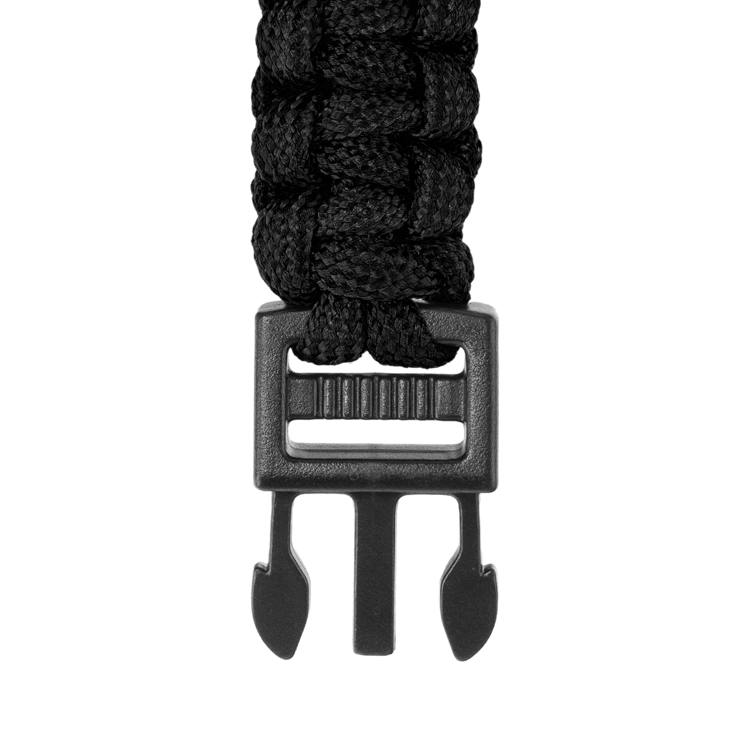 Badger Outdoor - Survival-Armband - Paracord 550 - Black