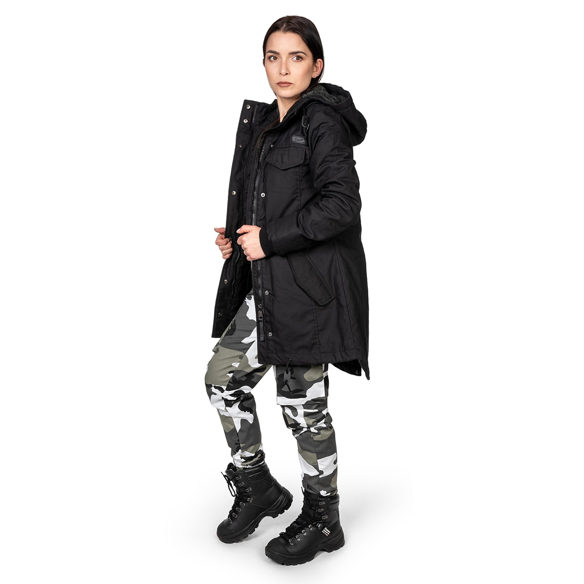 Brandit - Marsh Lake Parka - Damenjacke - Black