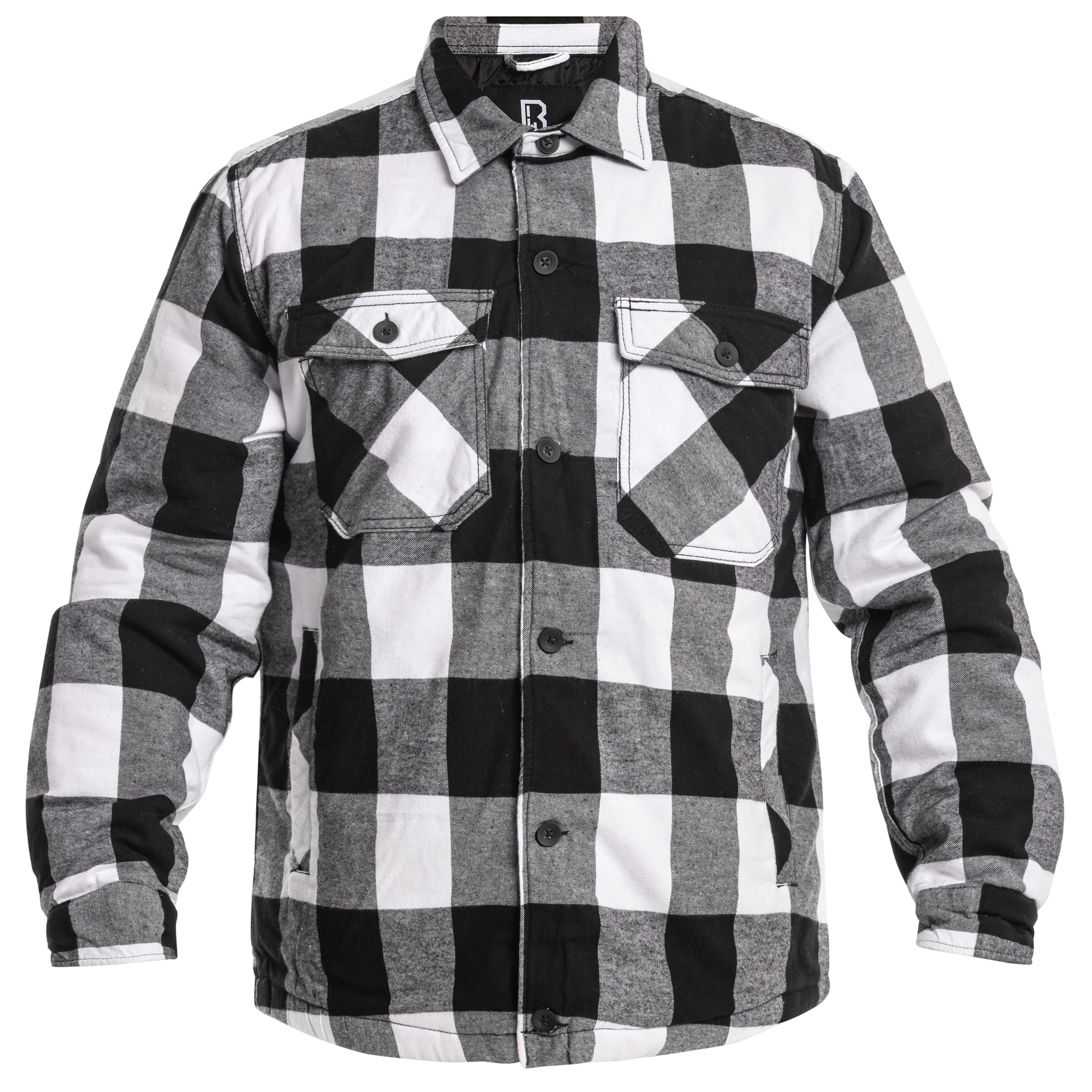 Brandit - Lumber Jacket - Jacke - White/Black