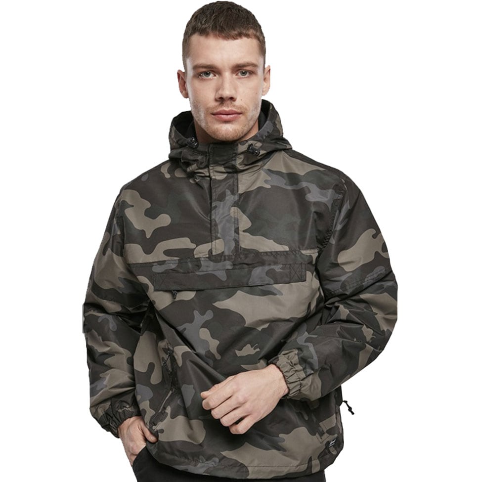 Brandit - Summer Windbreaker Jacke - Windjacke aus Polyester - Dark Camo