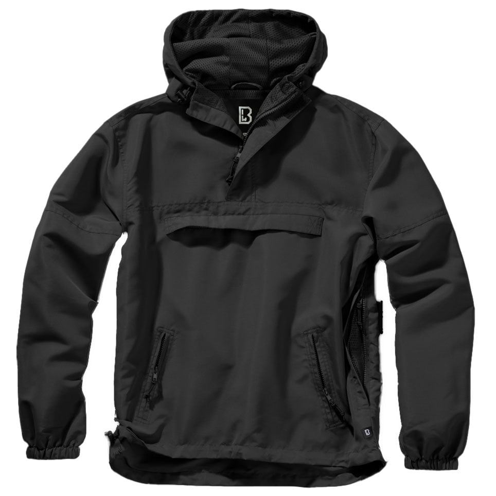 Brandit - Summer Windbreaker Jacke - Windjacke aus Polyester - Black