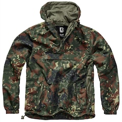 Brandit - Summer Windbreaker Jacke - Windjacke aus Polyester - Flecktarn