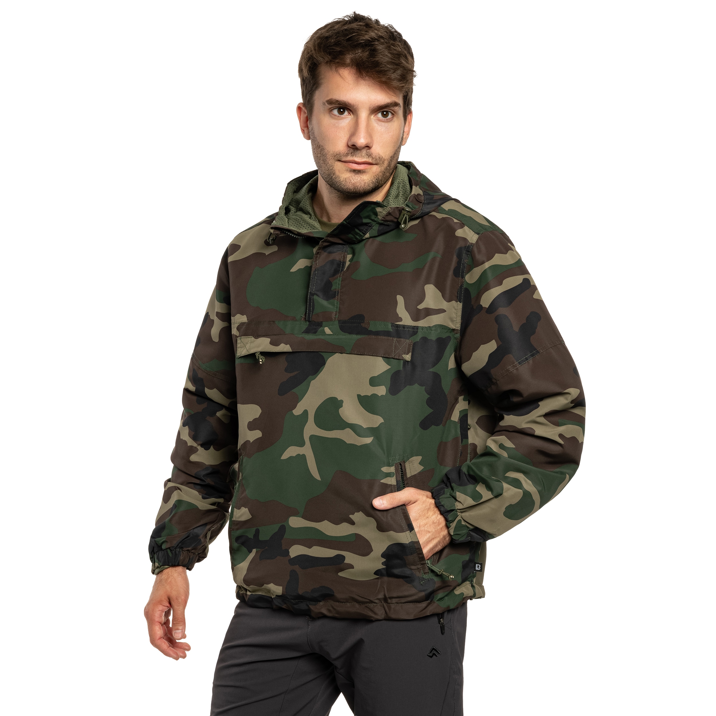 Brandit - Summer Windbreaker Jacke - Windjacke aus Polyester - Woodland