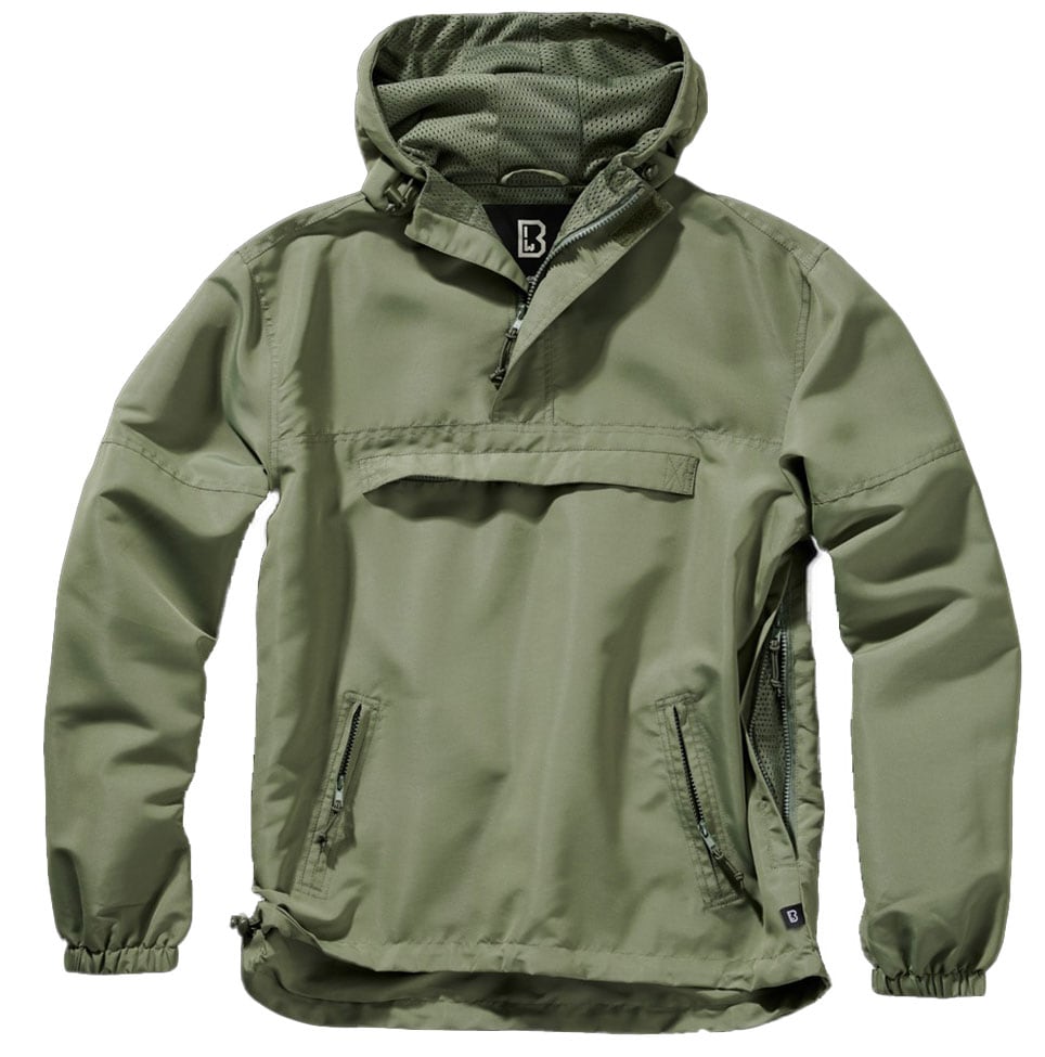 Brandit - Summer Windbreaker Jacke - Windjacke aus Polyester - Olive