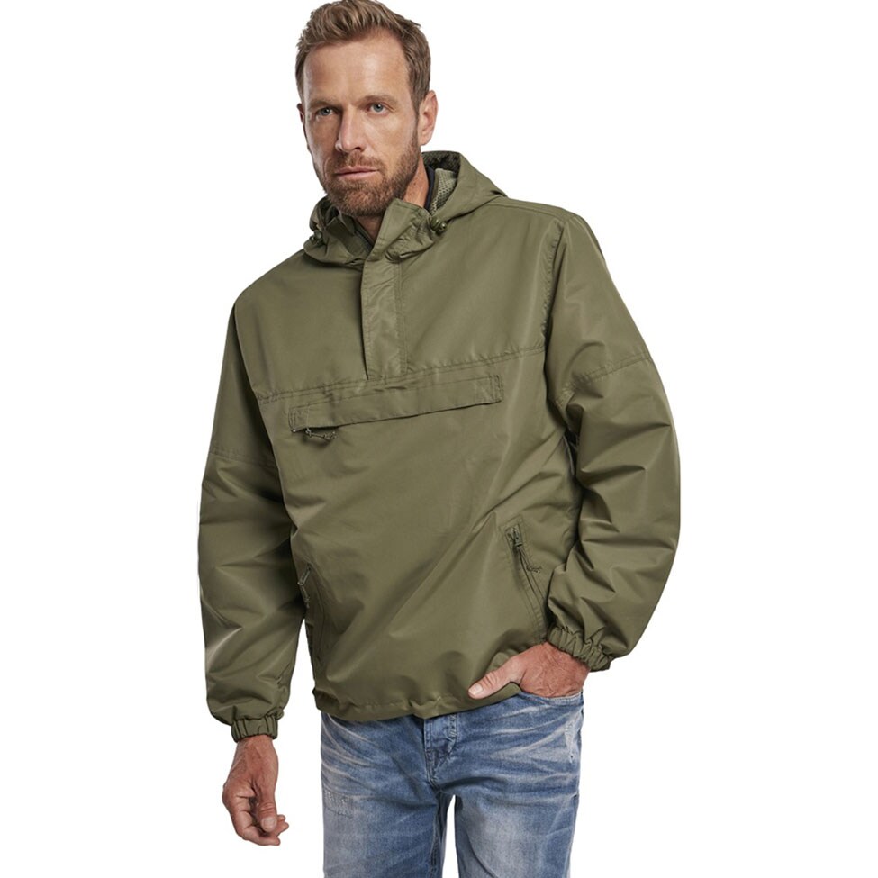 Brandit - Summer Windbreaker Jacke - Windjacke aus Polyester - Olive