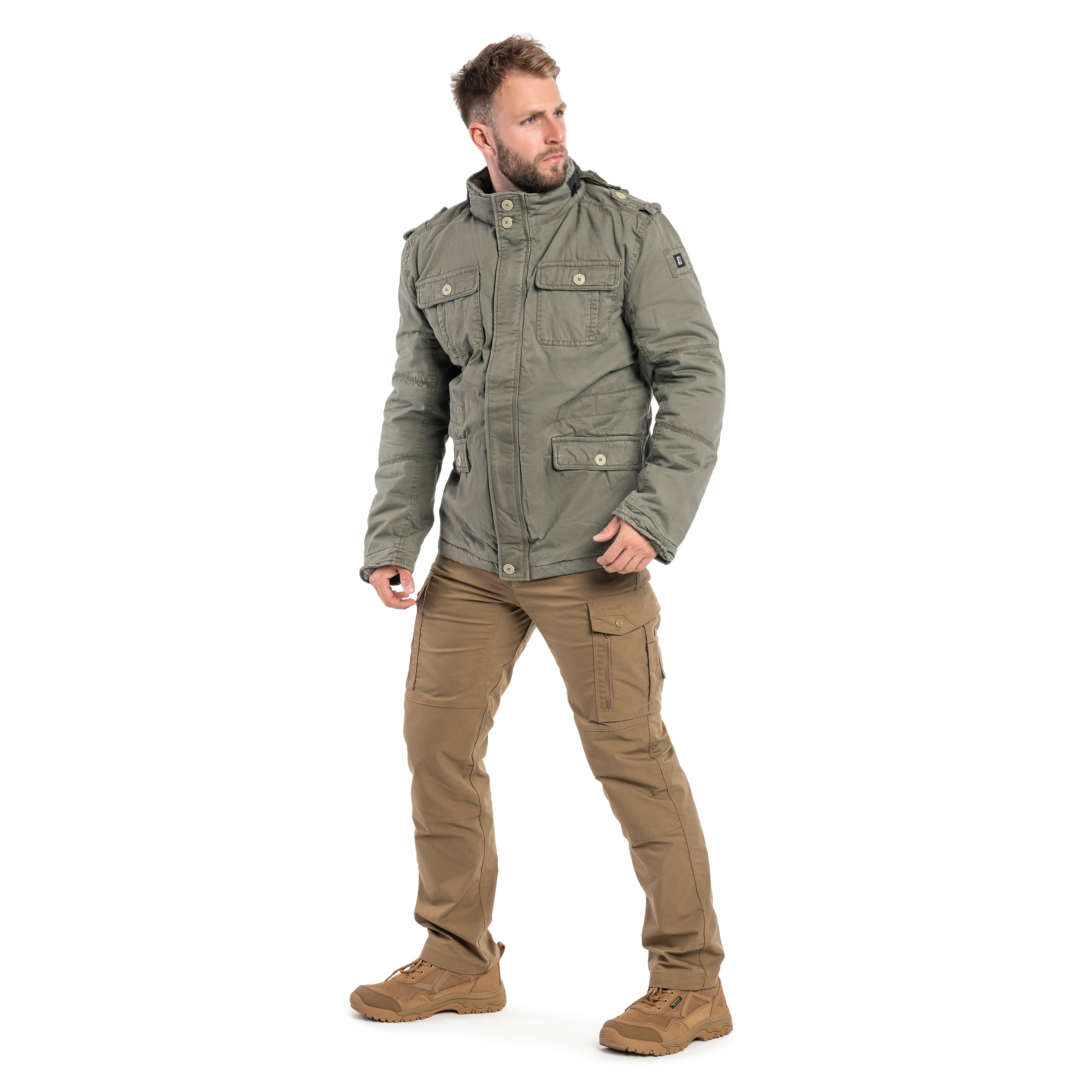 Brandit - Britannia Winter - Winterjacke - Olive