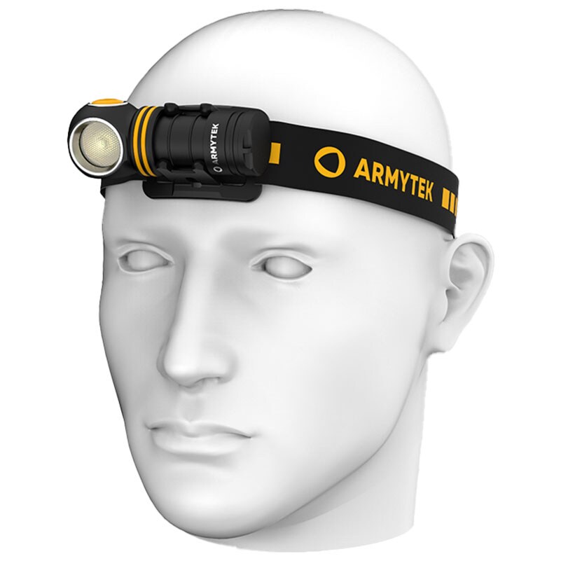 Armytek - Elf C1 Micro-USB Warm 4w1 - Winkel- und Stirntaschenlampe - 930 Lumen