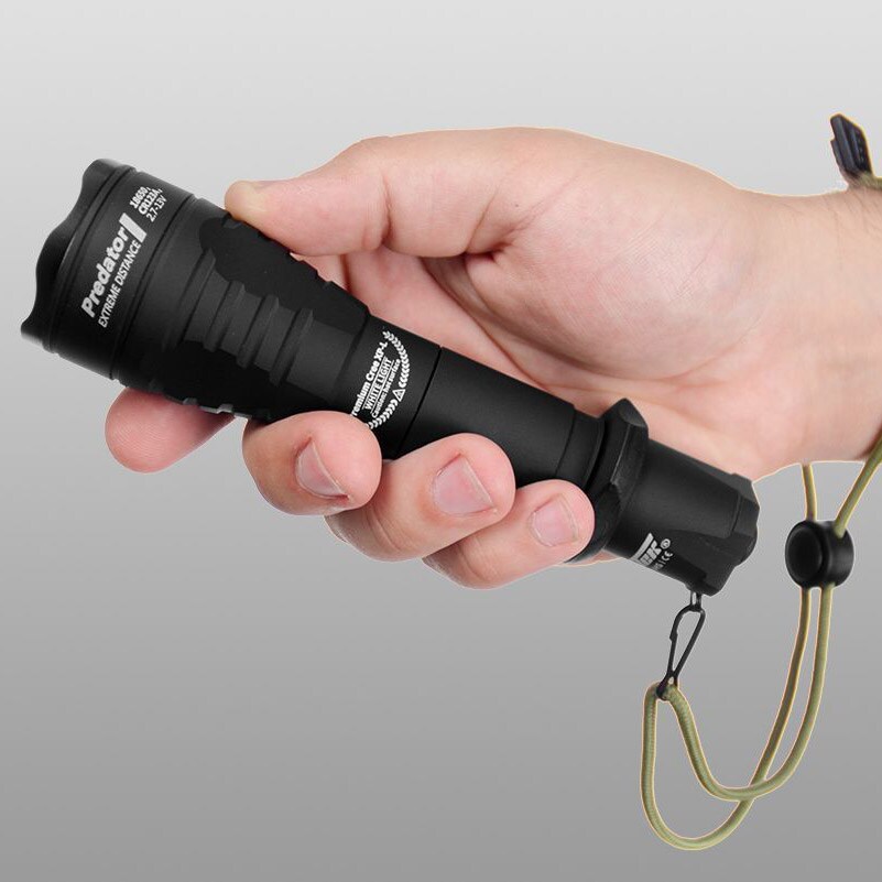 Armytek - Predator XP-E2 - Taktische Taschenlampe - Red - 160 Lumen