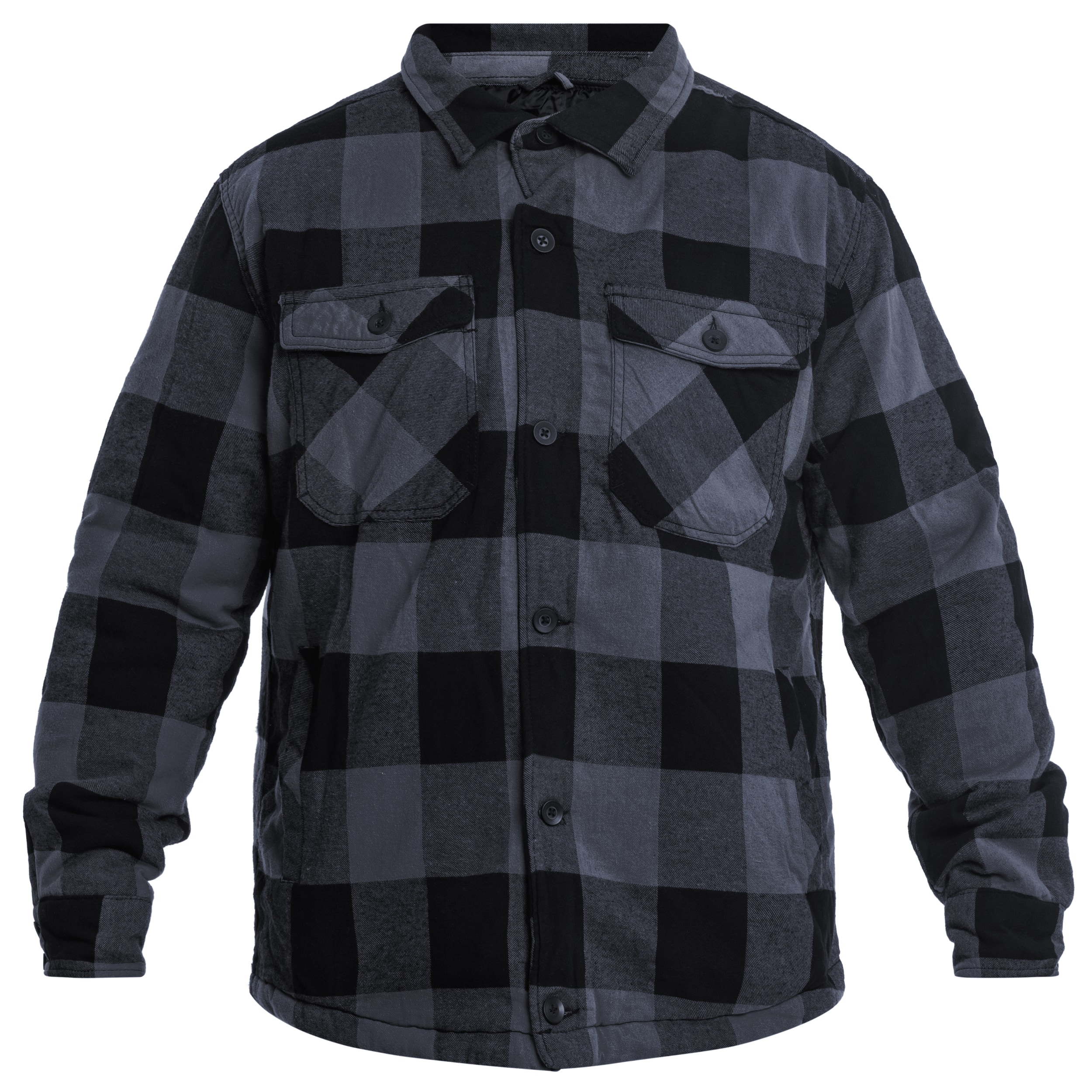 Brandit - Lumber Jacket - Jacke - Black/Grey