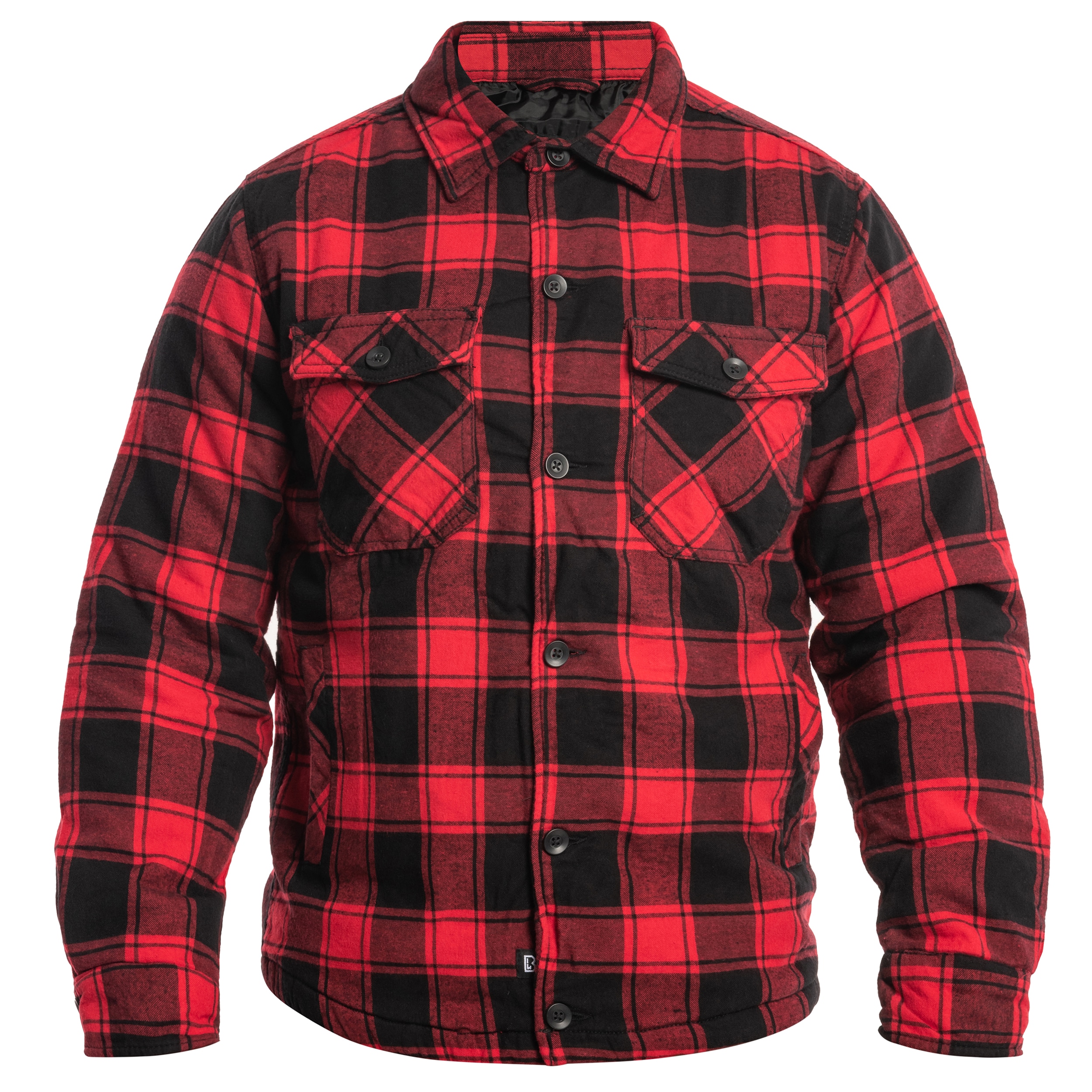 Brandit - Lumber Jacket - Jacke - Red/Black