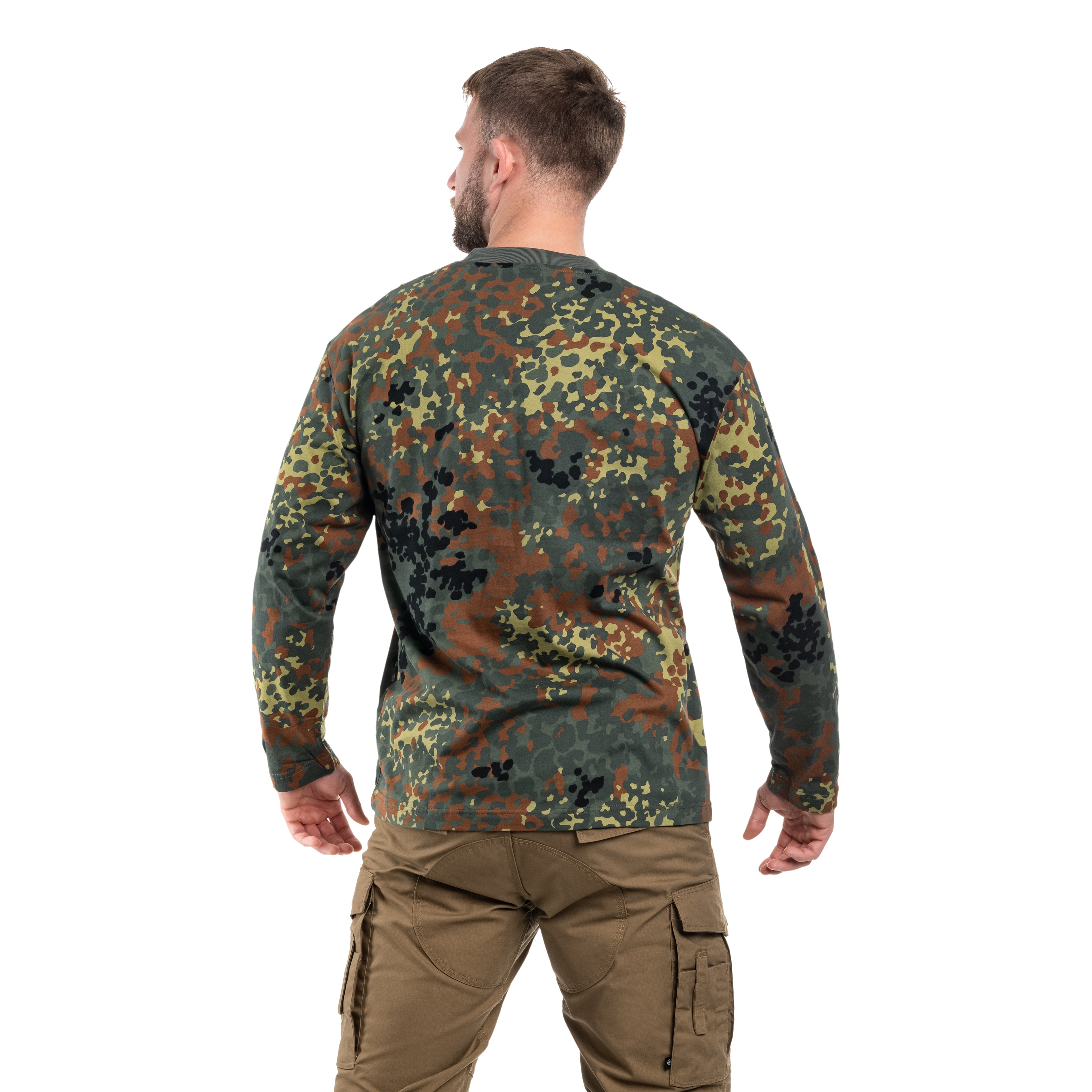 MFH - Longsleeve - Langarmshirt - Flecktarn