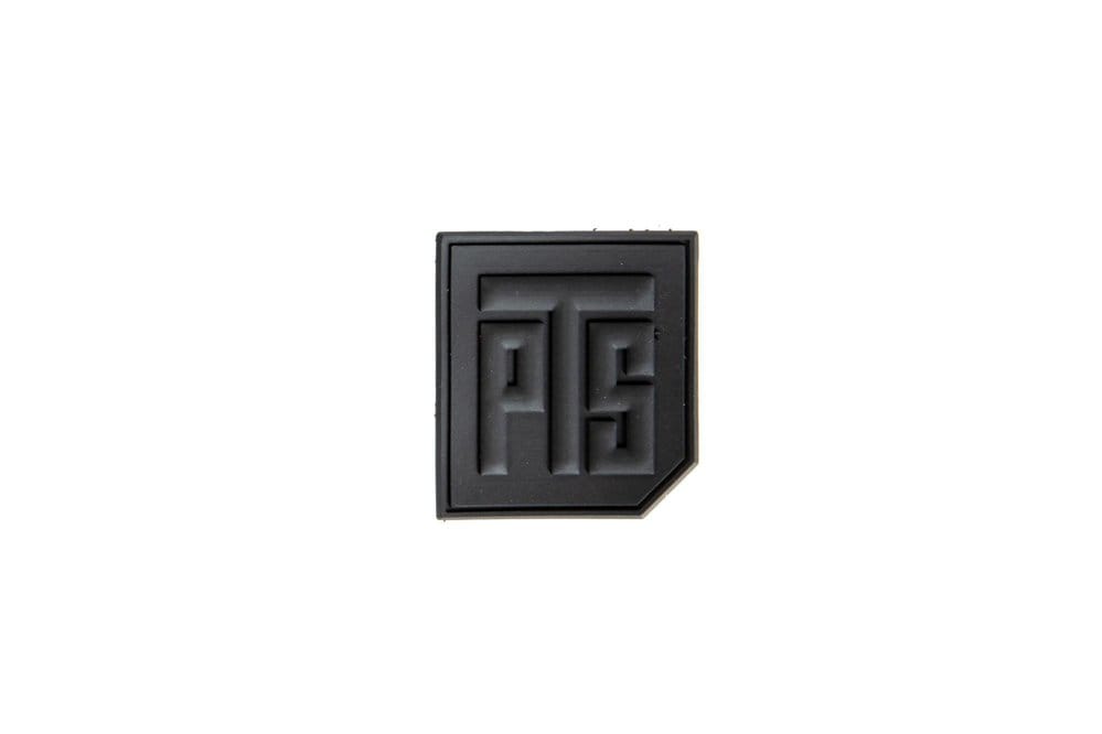 3D-Aufnäher - 1.5 PVC Tab - schwarz