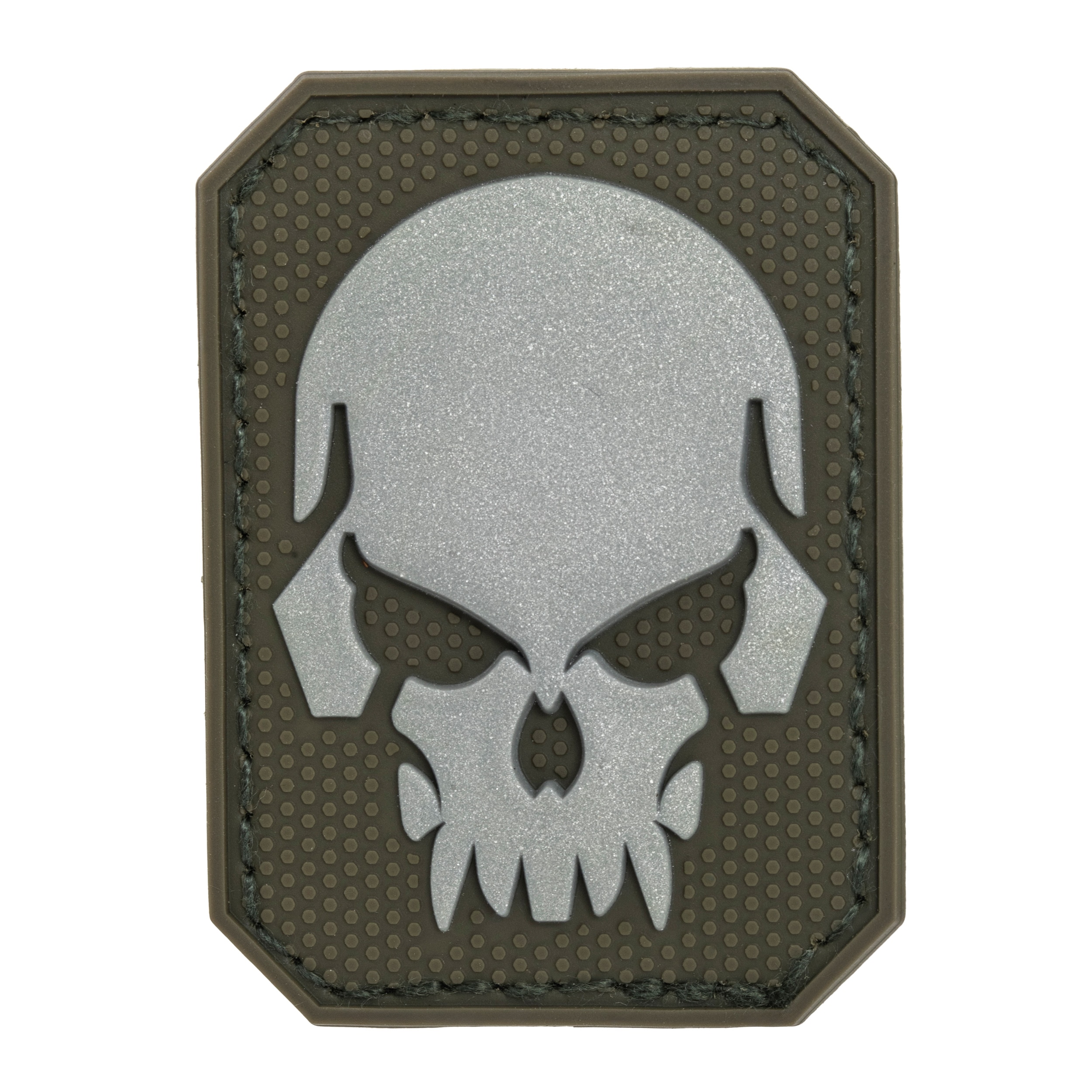 Mil-Tec - Skull SM - 3D-Aufnäher - Olive