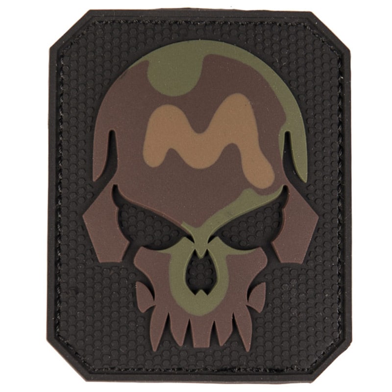 Mil-Tec - Skull - 3D-Aufnäher - Camo