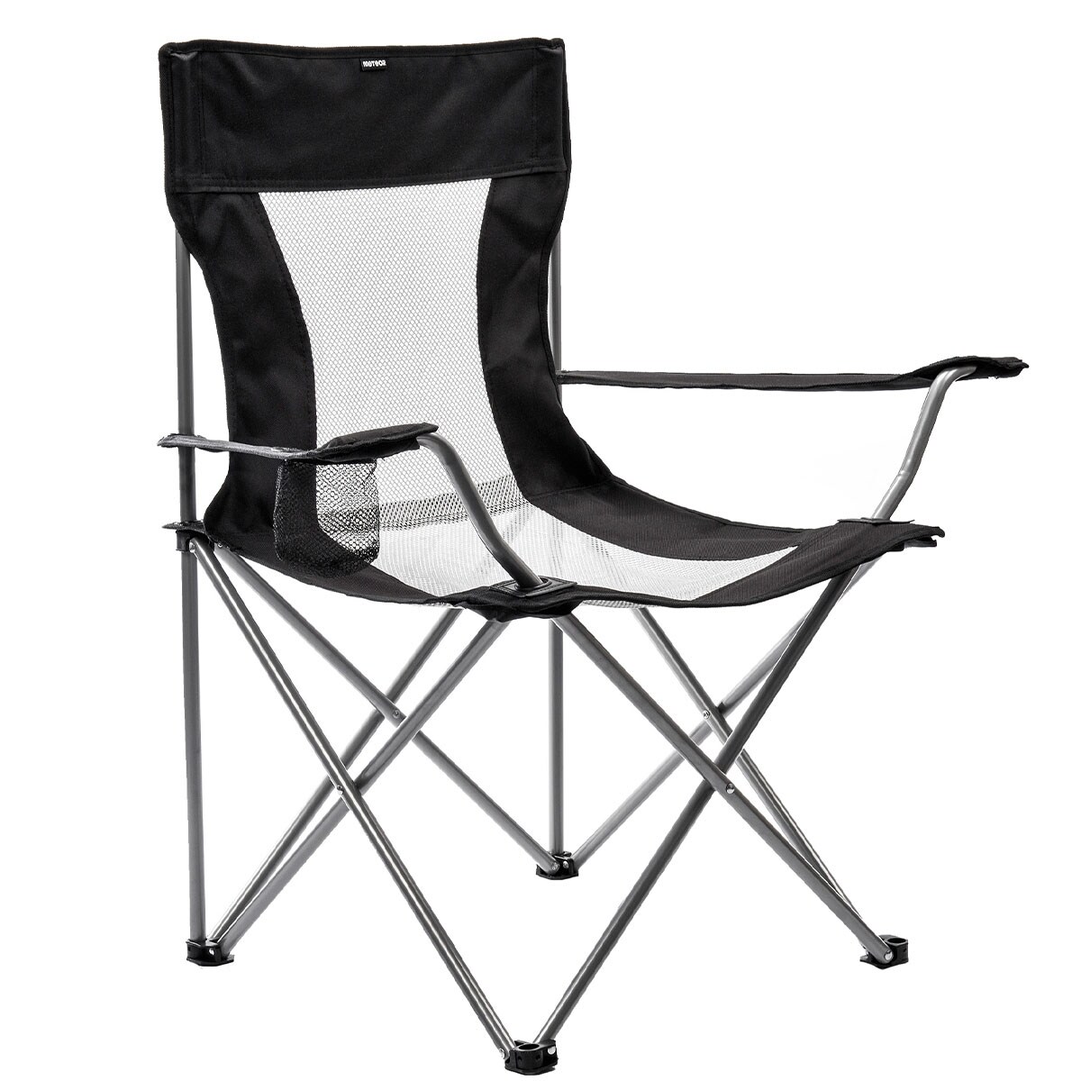 Meteor - Tripper - Klappbarer Campingstuhl - Black