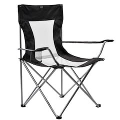 Meteor - Tripper - Klappbarer Campingstuhl - Black